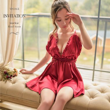 （情趣内衣）情趣内衣制服装诱惑性感睡衣群床上激情套装超短睡裙火辣挑逗 （红色）